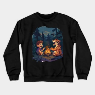 Calvin and Hobbes Fans Crewneck Sweatshirt